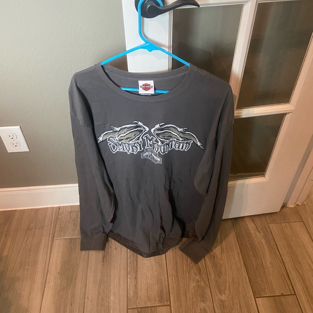 Harley Davidson adult extra large Smoky Mountain longsleeve shirt
